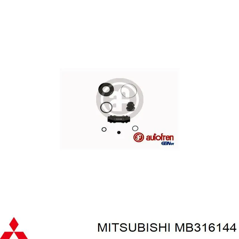 Купити MB316144 Mitsubishi Супорт задній лівий