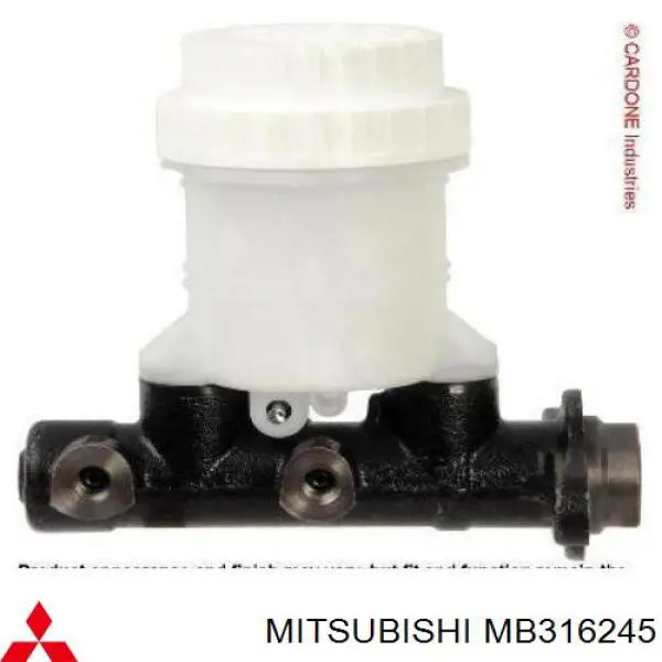 Циліндр головний гальма (Гідротормоз) Mitsubishi MB316245 ціна, від 33.30 USD
