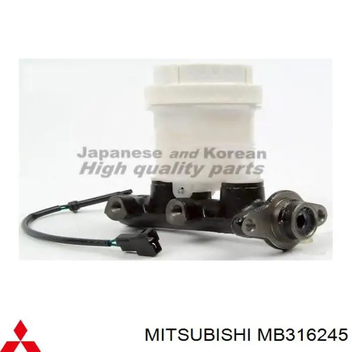 MB316245 Mitsubishi Циліндр гальмівний, головний