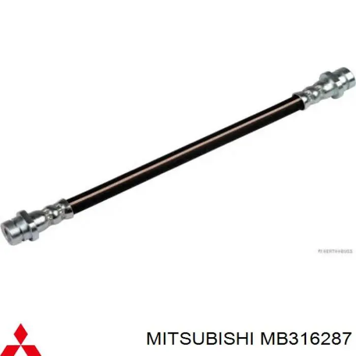 MB316287 Mitsubishi шланг гальмівний задній