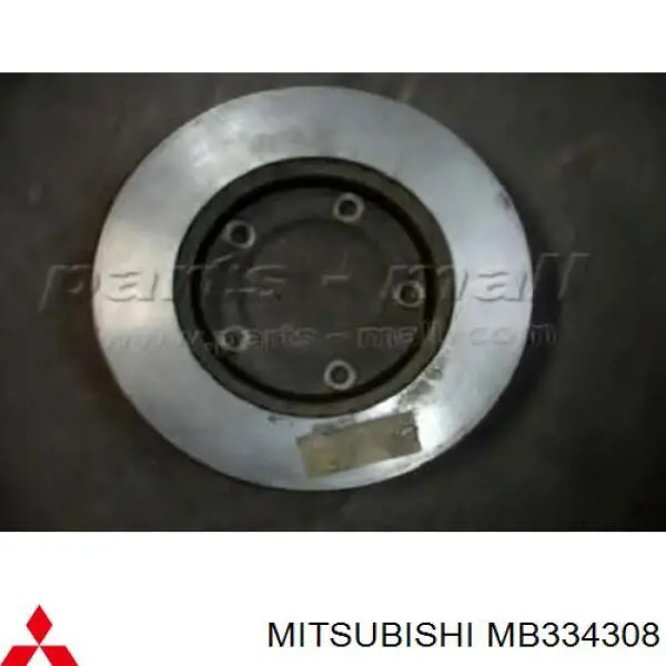 Диск переднього гальма Mitsubishi MB334308 ціна, від 124.42 USD