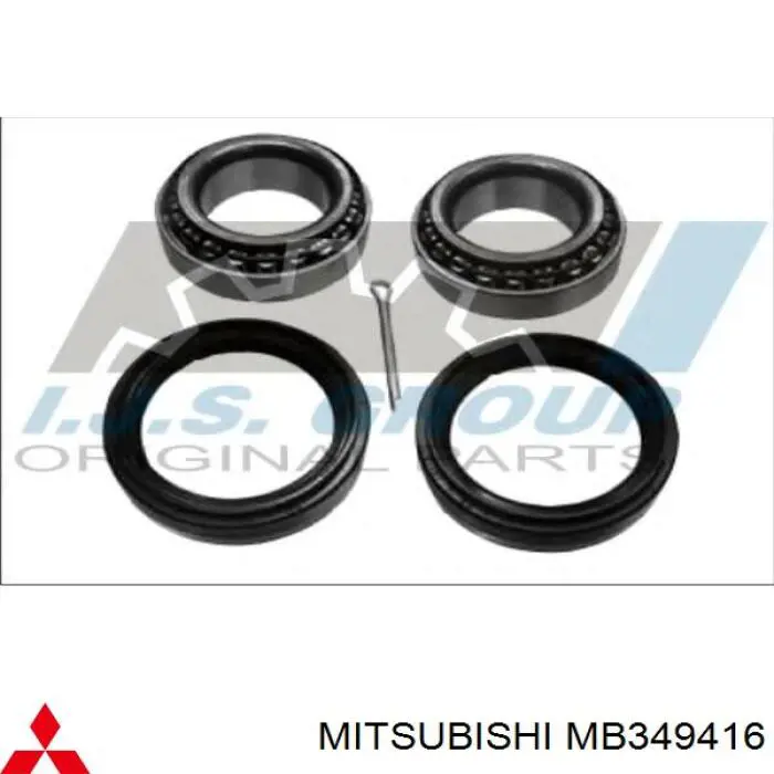 Підшипник маточини передньої MB349416 Mitsubishi