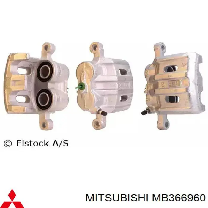 Супорт гальмівний передній лівий Mitsubishi MB366960 ціна, від 45.30 USD