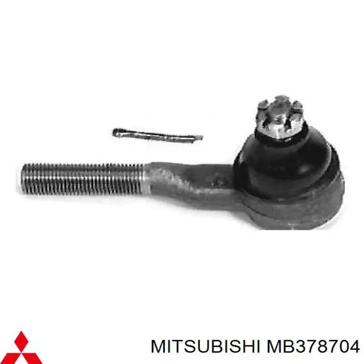 Накінечник рульової тяги, зовнішній MB378704 Mitsubishi