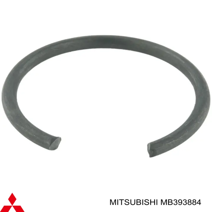Кільце стопорне підшипника передньої маточини Mitsubishi MB393884 ціна, від 1.83 USD