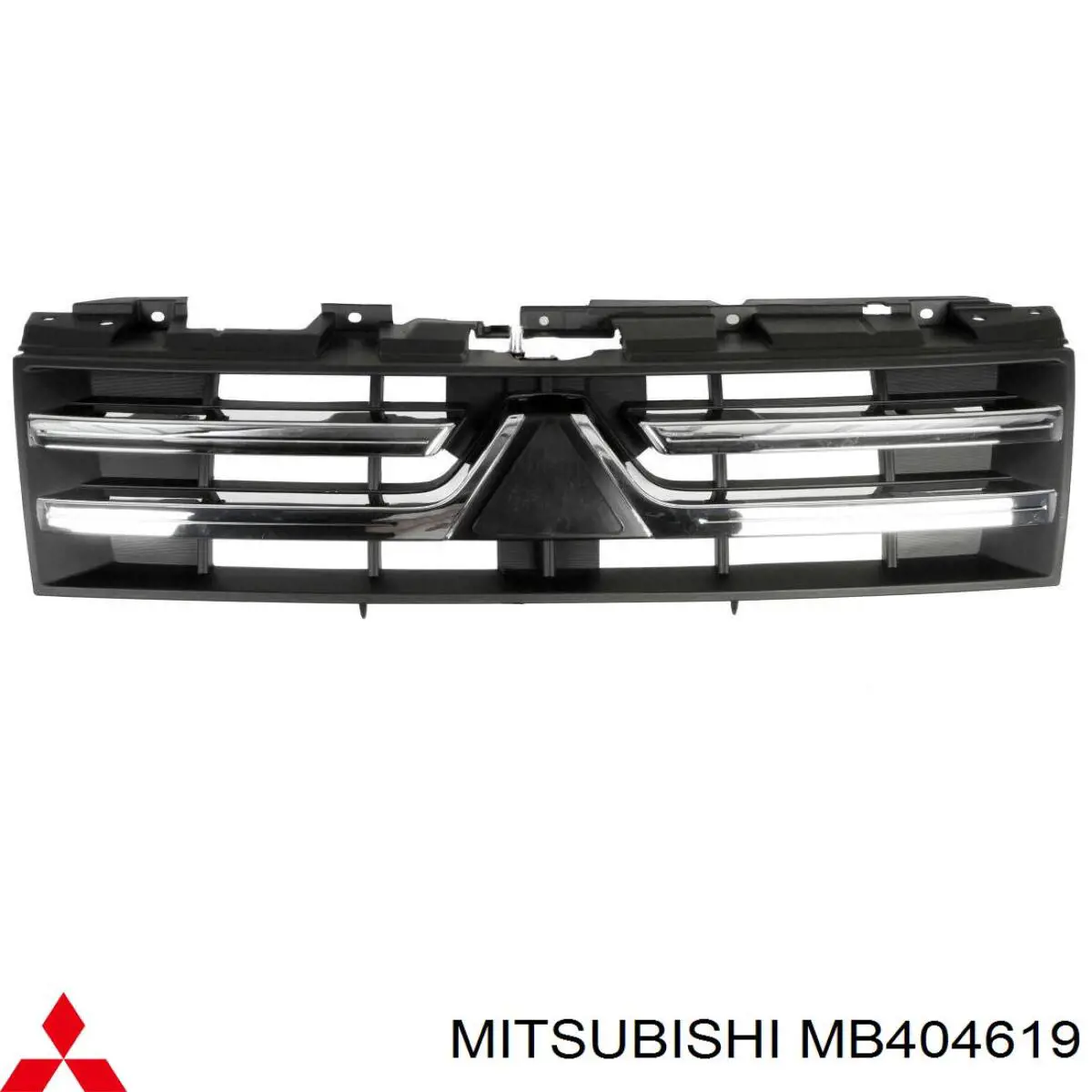 Решетка радиатора на Mitsubishi Pajero I 