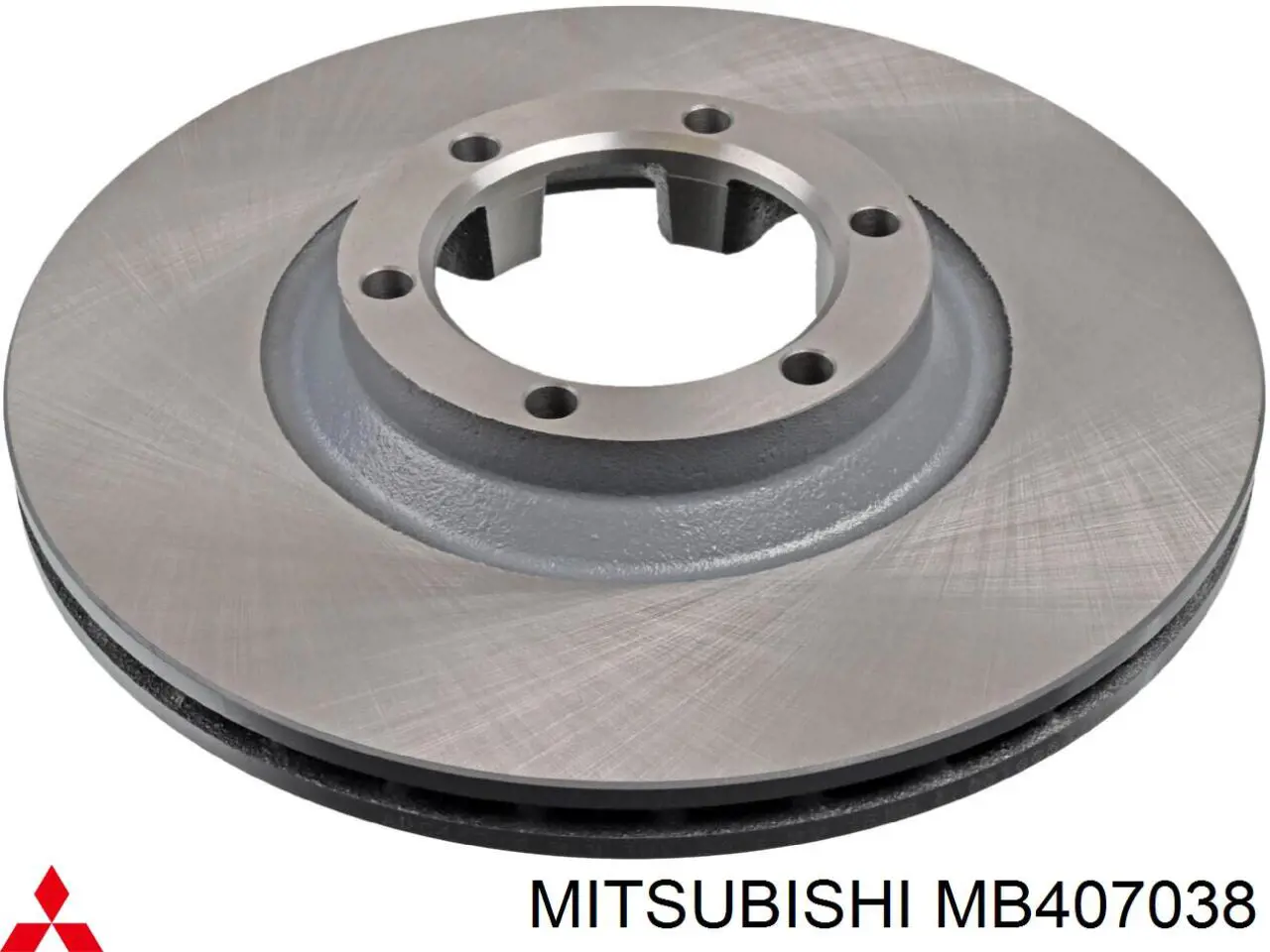 MB407038 Mitsubishi диск гальмівний передній