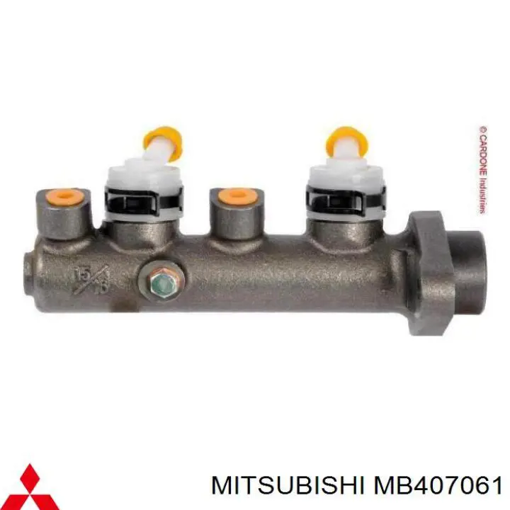 Циліндр гальмівний, головний на Mitsubishi L 300  P0W, P1W, P2W