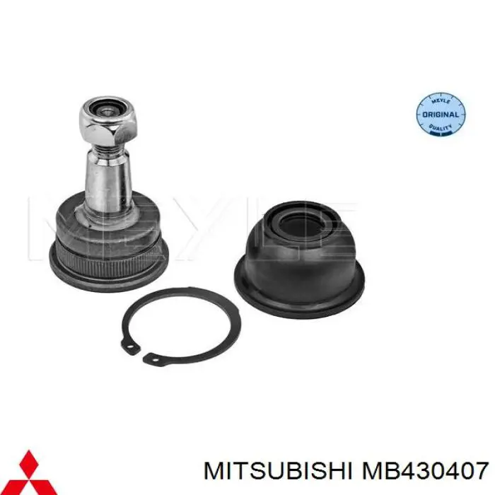 Важіль передньої підвіски нижній, правий MB430407 Mitsubishi