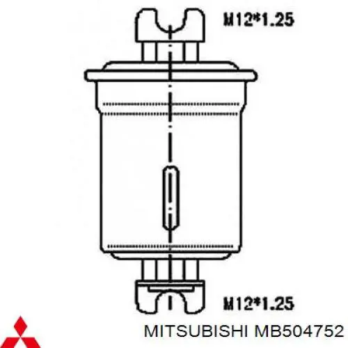 Паливний фільтр 2330043040 Toyota
