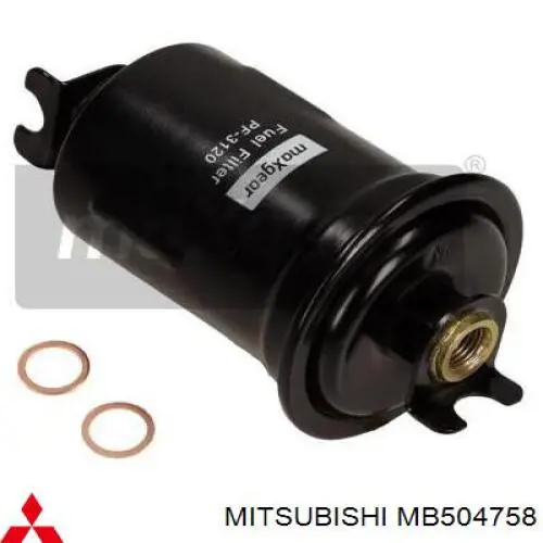 Фільтр тонкого очищення палива Mitsubishi MB504758 ціна, від 10.26 USD