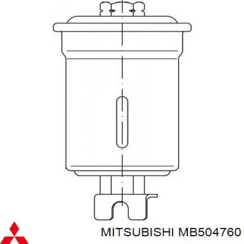 Фільтр тонкого очищення палива Mitsubishi MB504760 ціна, від 5.11 USD