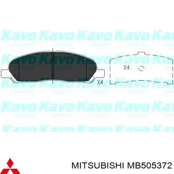 Хрестовина карданного валу MB505372 Mitsubishi