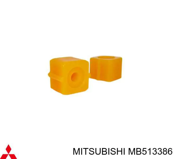 Подушка рами (кріплення кузова) MB513386 Mitsubishi