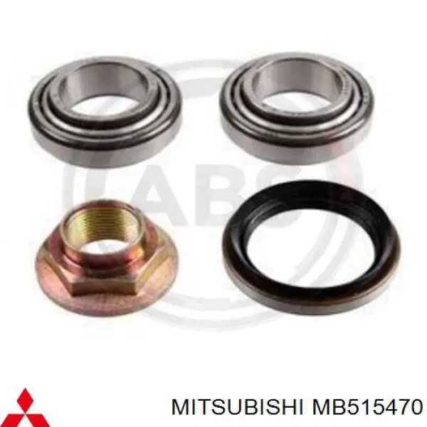 Підшипник маточини задньої Mitsubishi MB515470 ціна, від 12.29 USD