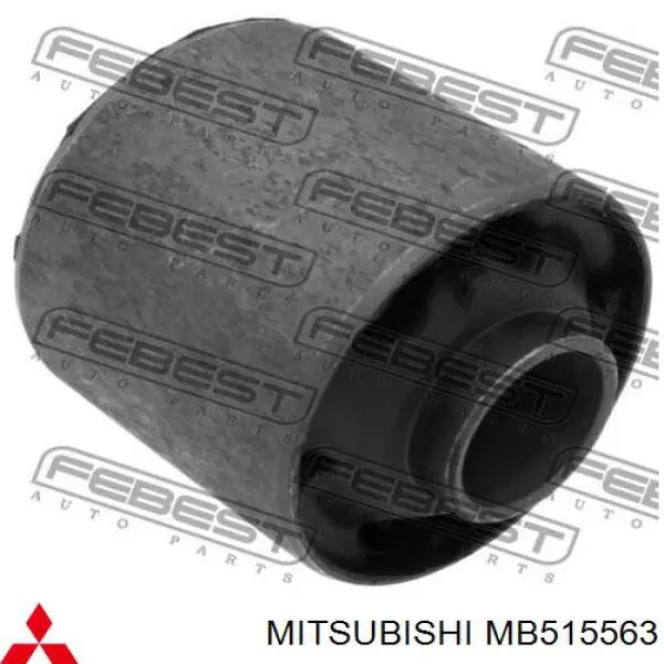 Купити MB515563 Mitsubishi Сайлентблок траверси кріплення заднього редуктора, задній