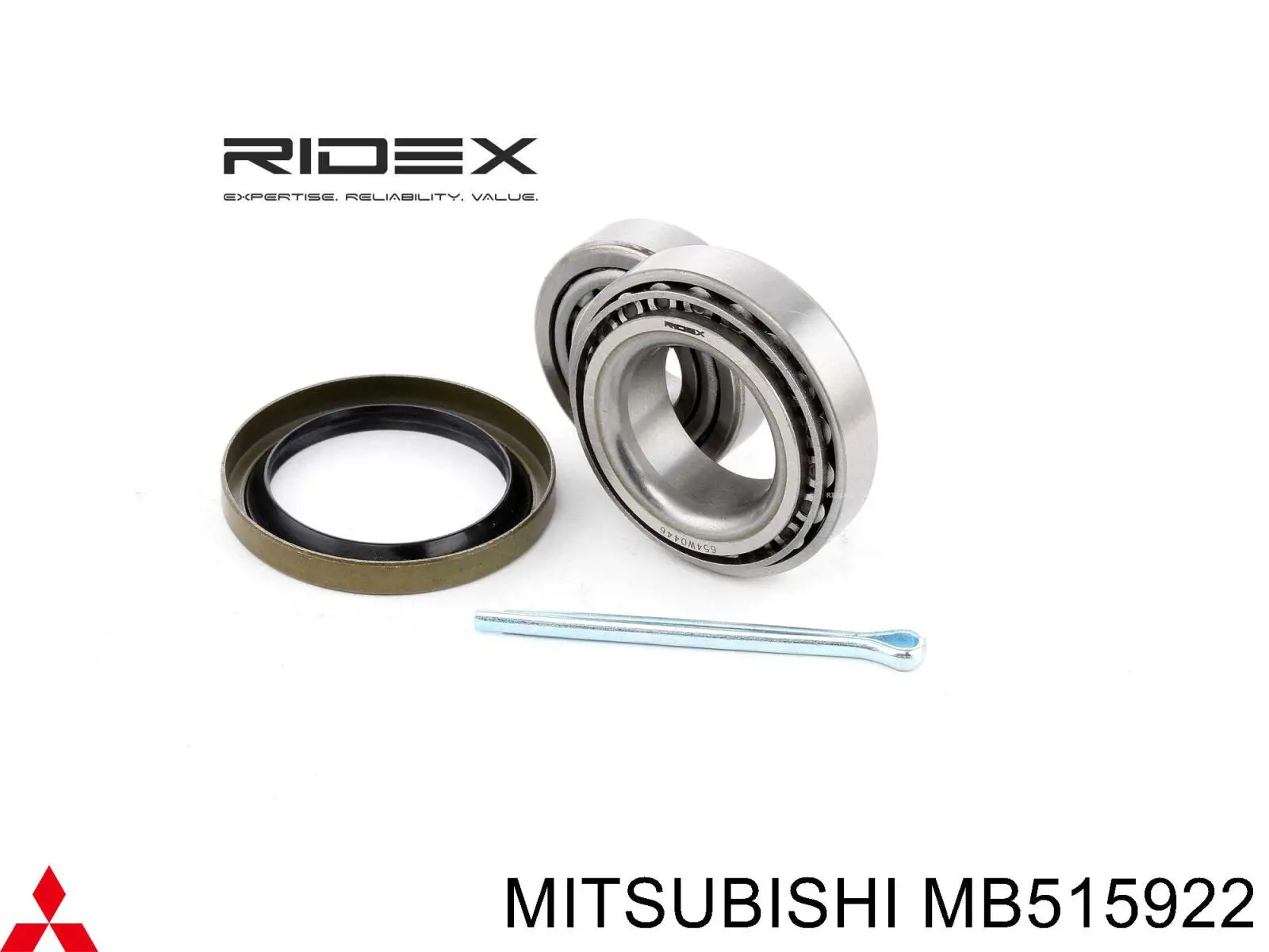 Підшипник задньої маточини зовнішній Mitsubishi MB515922 ціна, від 5.12 USD