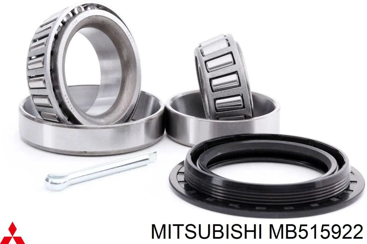 Купити MB515922 Mitsubishi Підшипник маточини задньої, зовнішній