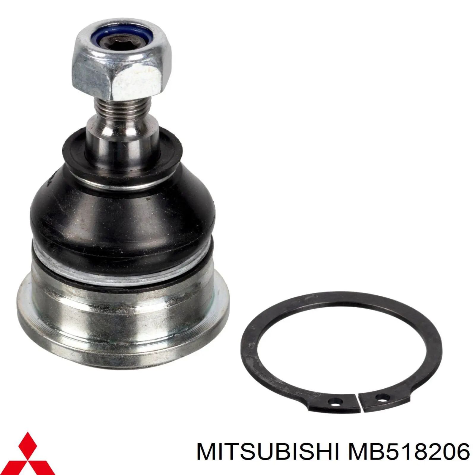 Важіль передньої підвіски нижній, правий MB518206 Mitsubishi