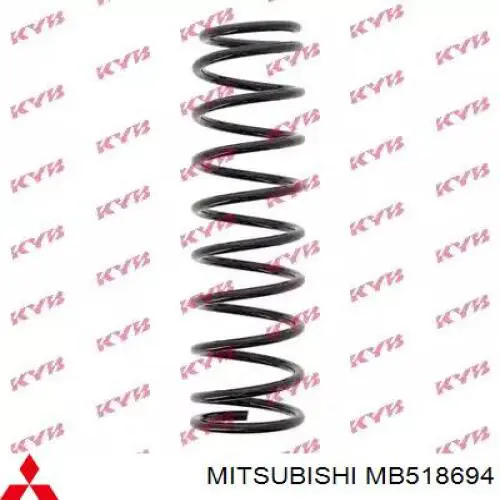 MB518694 Mitsubishi пружина передня