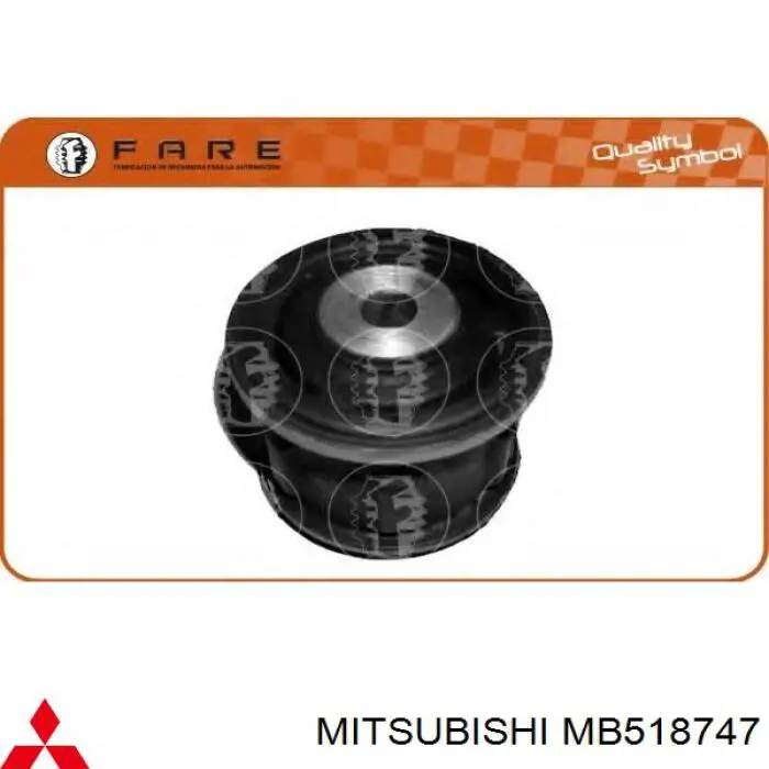 Сайлентблок нижнього важеля передньої підвіски Mitsubishi MB518747 ціна, від 4.29 USD