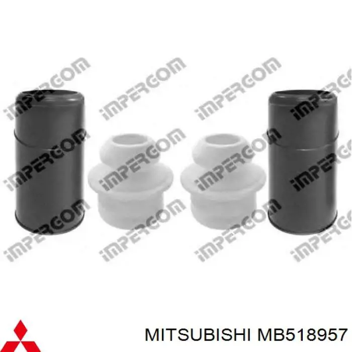 Буфер-відбійник амортизатора переднього Mitsubishi MB518957 ціна, від 8.89 USD