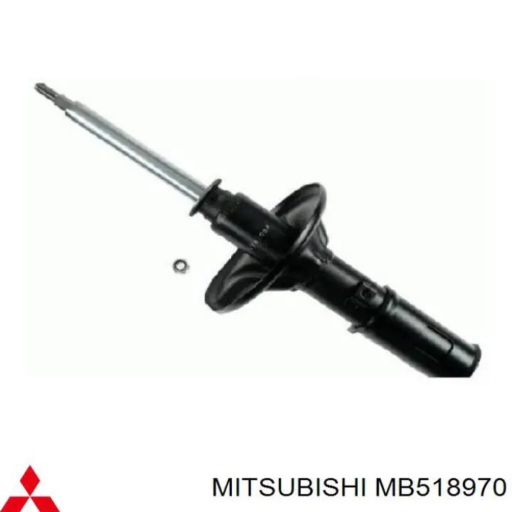 Стойка амортизатора передняя Mitsubishi MB518970 ціна, від 53.18 USD