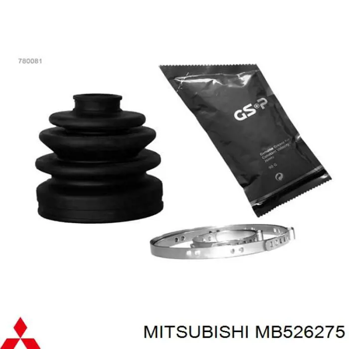 Пильник шарніра кутових швидкостей зовнішній передній Mitsubishi MB526275 ціна, від 6.79 USD