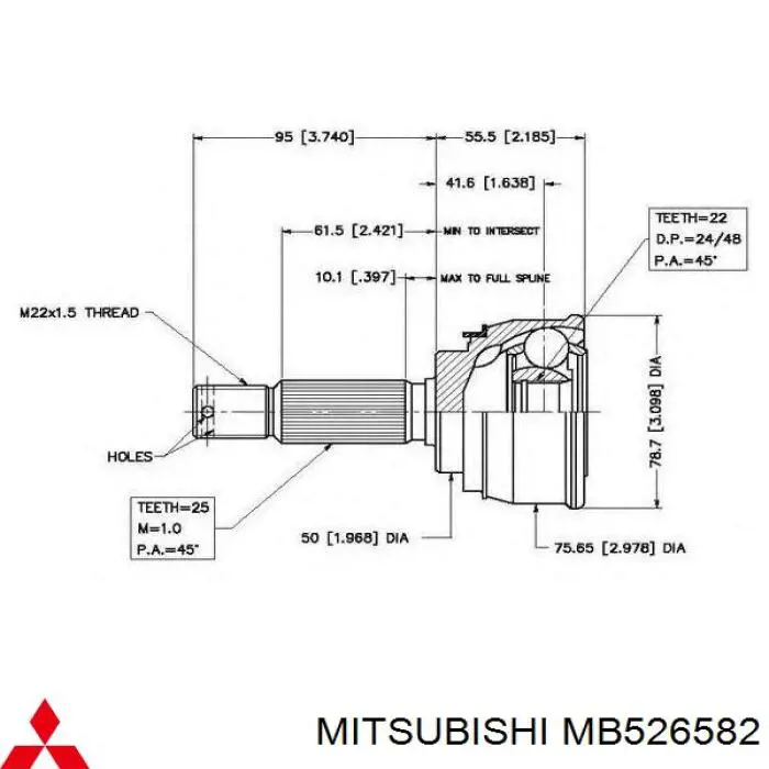  MB526582 Mitsubishi