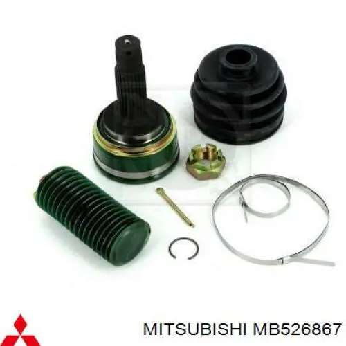 Граната колісна Mitsubishi MB526867 ціна, від 28.12 USD