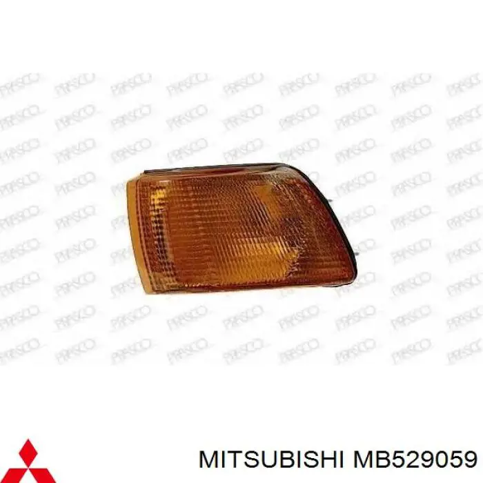 Покажчик повороту лівий на Mitsubishi Galant (EЗA)