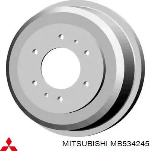 Барабан гальмівний задній Mitsubishi MB950951 ціна, від 45.59 USD