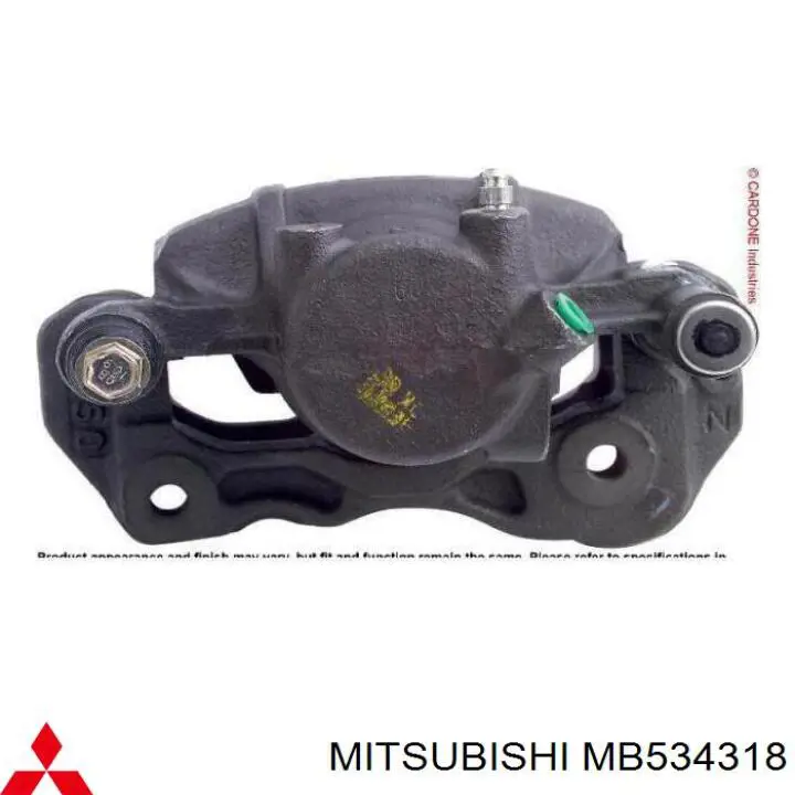 Купити MB534318 Mitsubishi Супорт гальмівний передній лівий