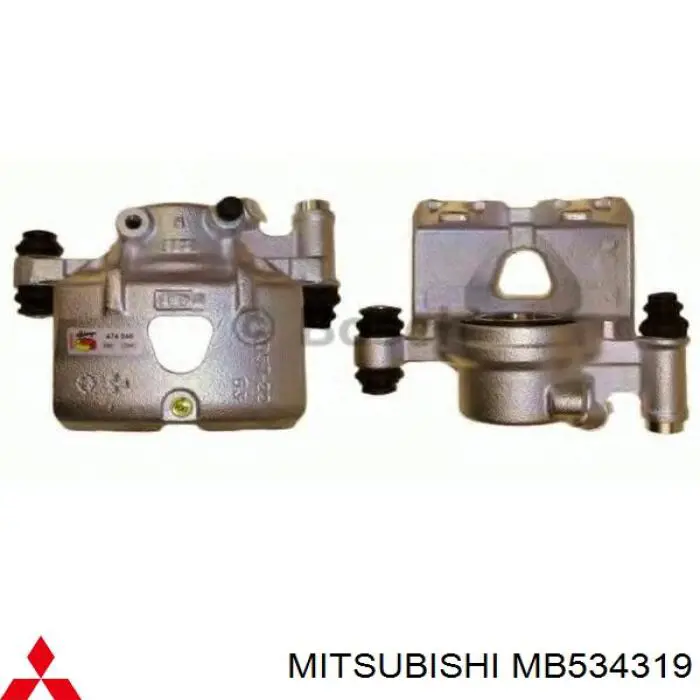 MB534319 Mitsubishi супорт гальмівний передній правий