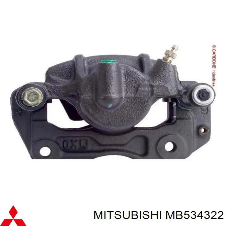 Купити MB534322 Mitsubishi Супорт гальмівний передній лівий