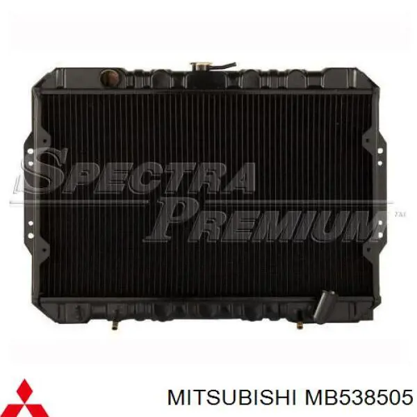 Радіатор охолодження двигуна MB538505 Mitsubishi