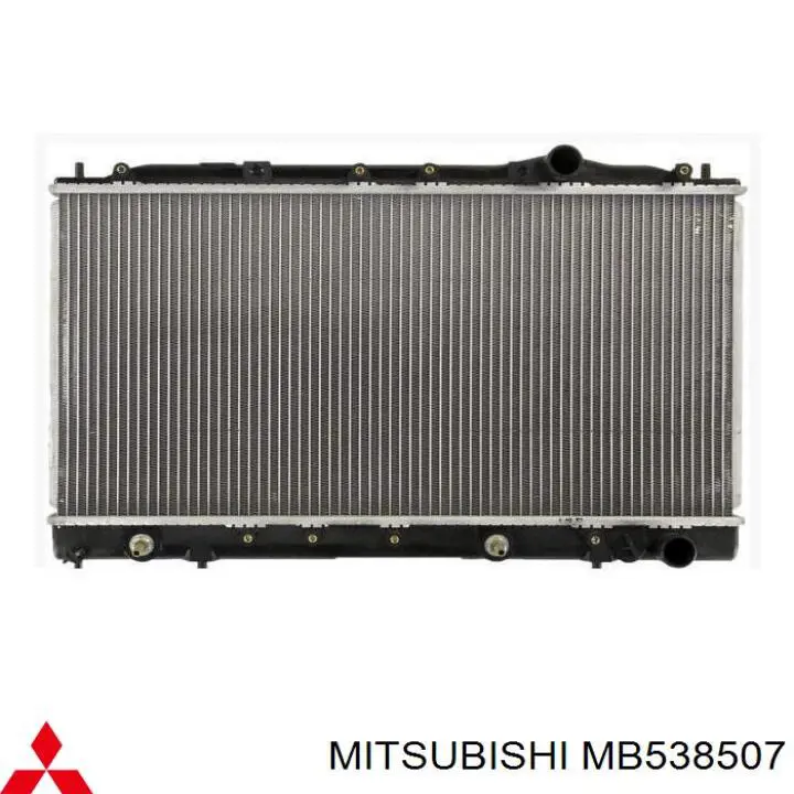Купити MB538507 Mitsubishi Радіатор двигуна