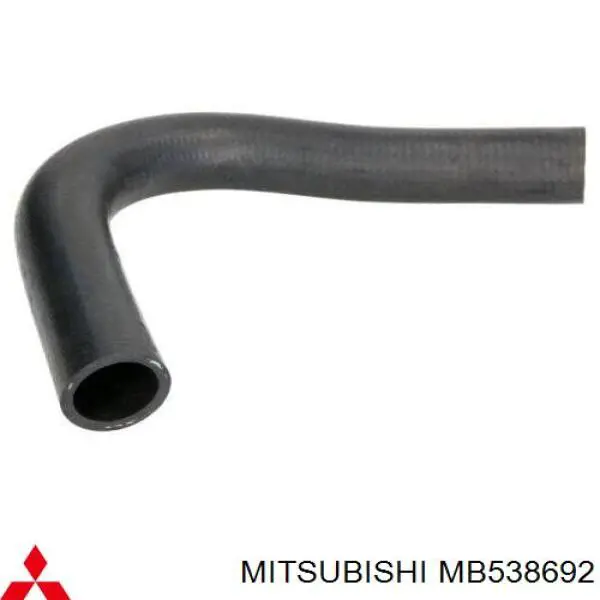 MB538692 Mitsubishi шланг/патрубок радіатора охолодження, верхній