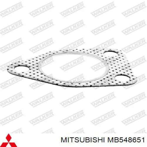 MB548651 Mitsubishi прокладка прийомної труби глушника