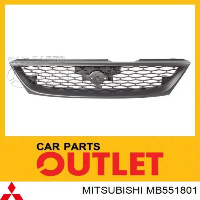 Облицювання радіатора Mitsubishi Galant VI седан (E3A) (1987 - 1992) ціна, від 67.94 USD