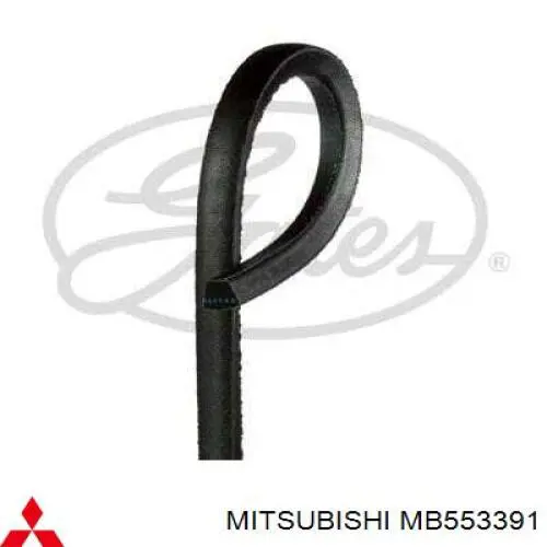 Клиновий ремінь Mitsubishi MB553391 ціна, від 5.07 USD