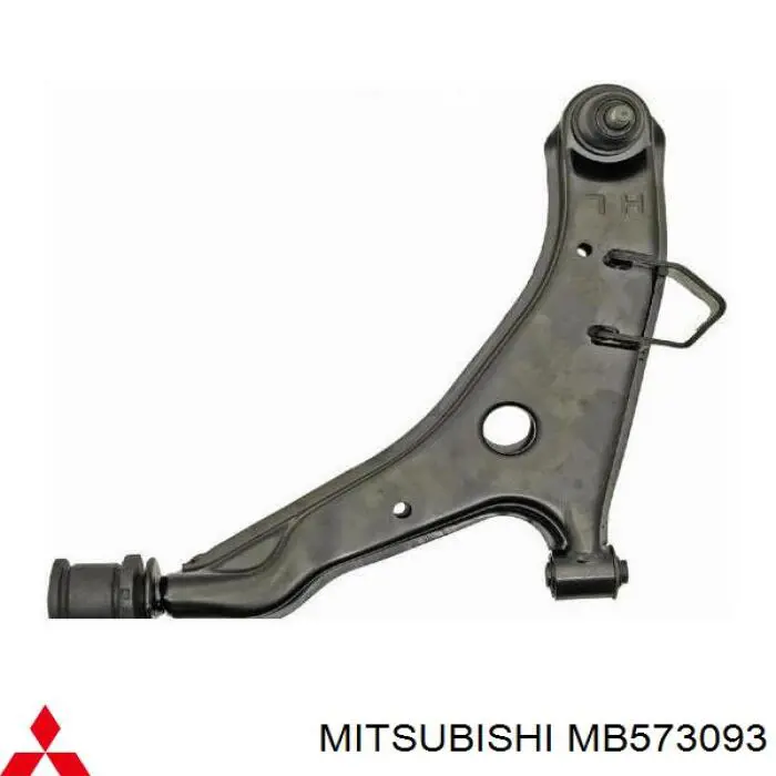 Купити MB573093 Mitsubishi Лівий важіль передній нижній підвіски
