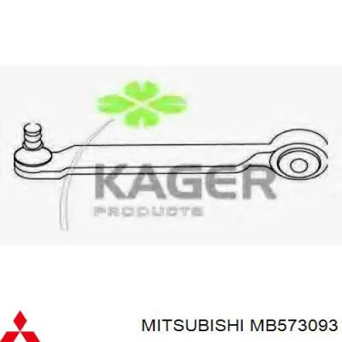 Важіль передній лівий Mitsubishi MB573093 ціна, від 86.60 USD
