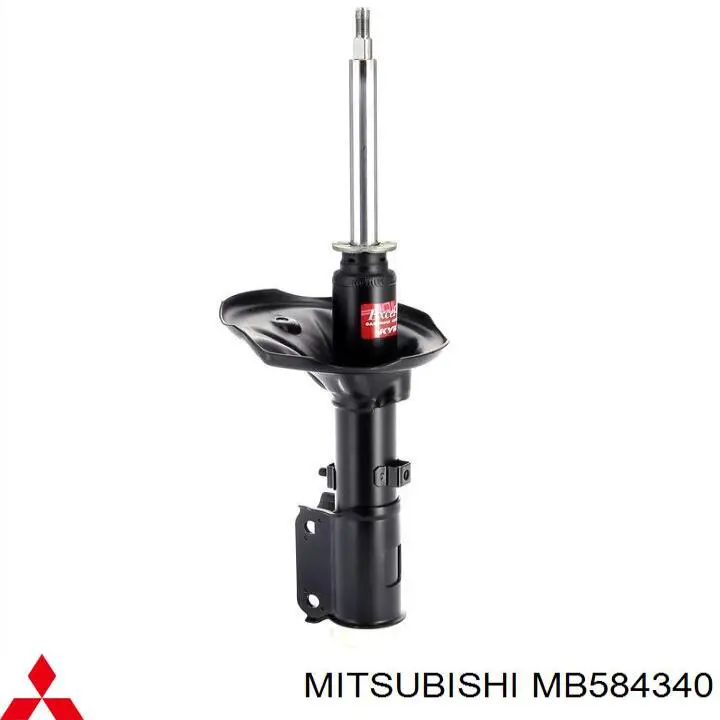 Амортизатор задній Mitsubishi MB515413 ціна, від 70.12 USD