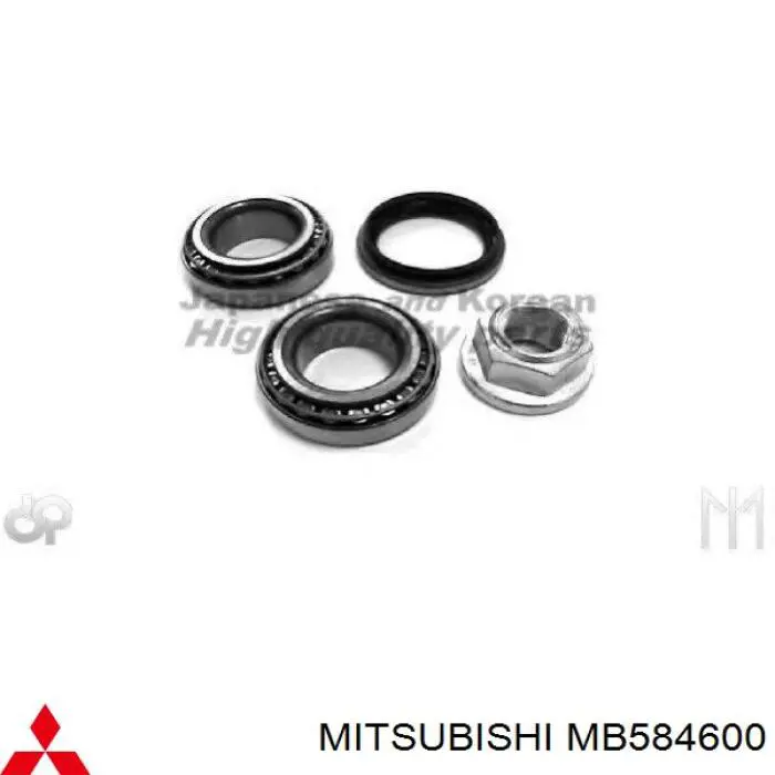 Купити 9228066K GSP Гайка маточини задньої