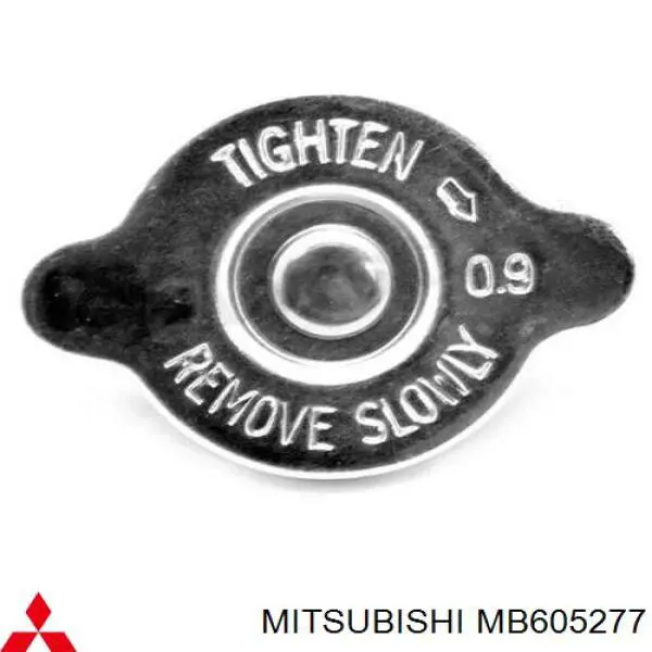 Кришка бачка радіатора Mitsubishi MB605277 ціна, від 5.64 USD