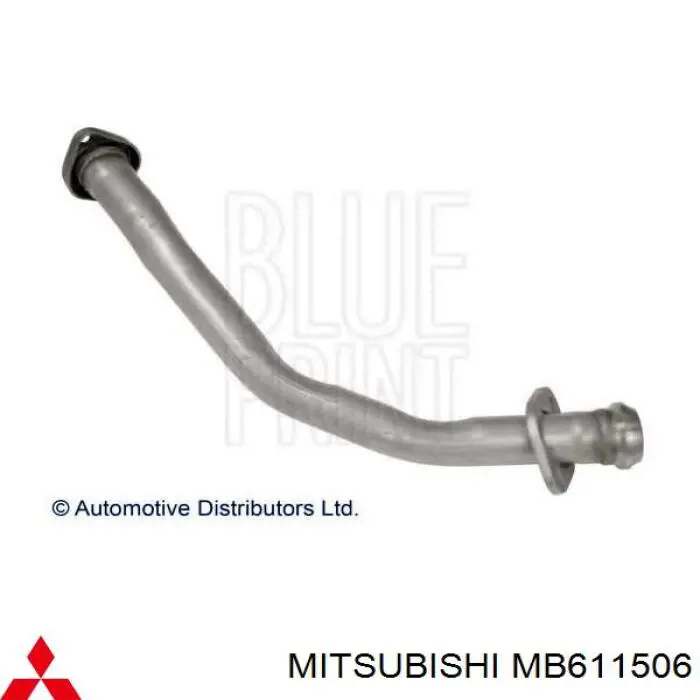 Труба приймальна (штани) глушника, передня Mitsubishi MB611506 ціна, від 69.32 USD