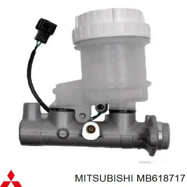 MB618717 Mitsubishi Циліндр гальмівний, головний