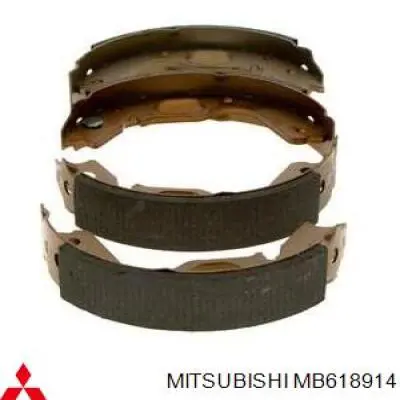 Купити MB618914 Mitsubishi Гальмівні колодки гальма стоянки