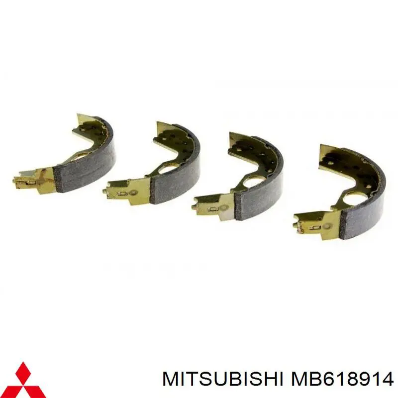 Колодки ручника MB618914 Mitsubishi